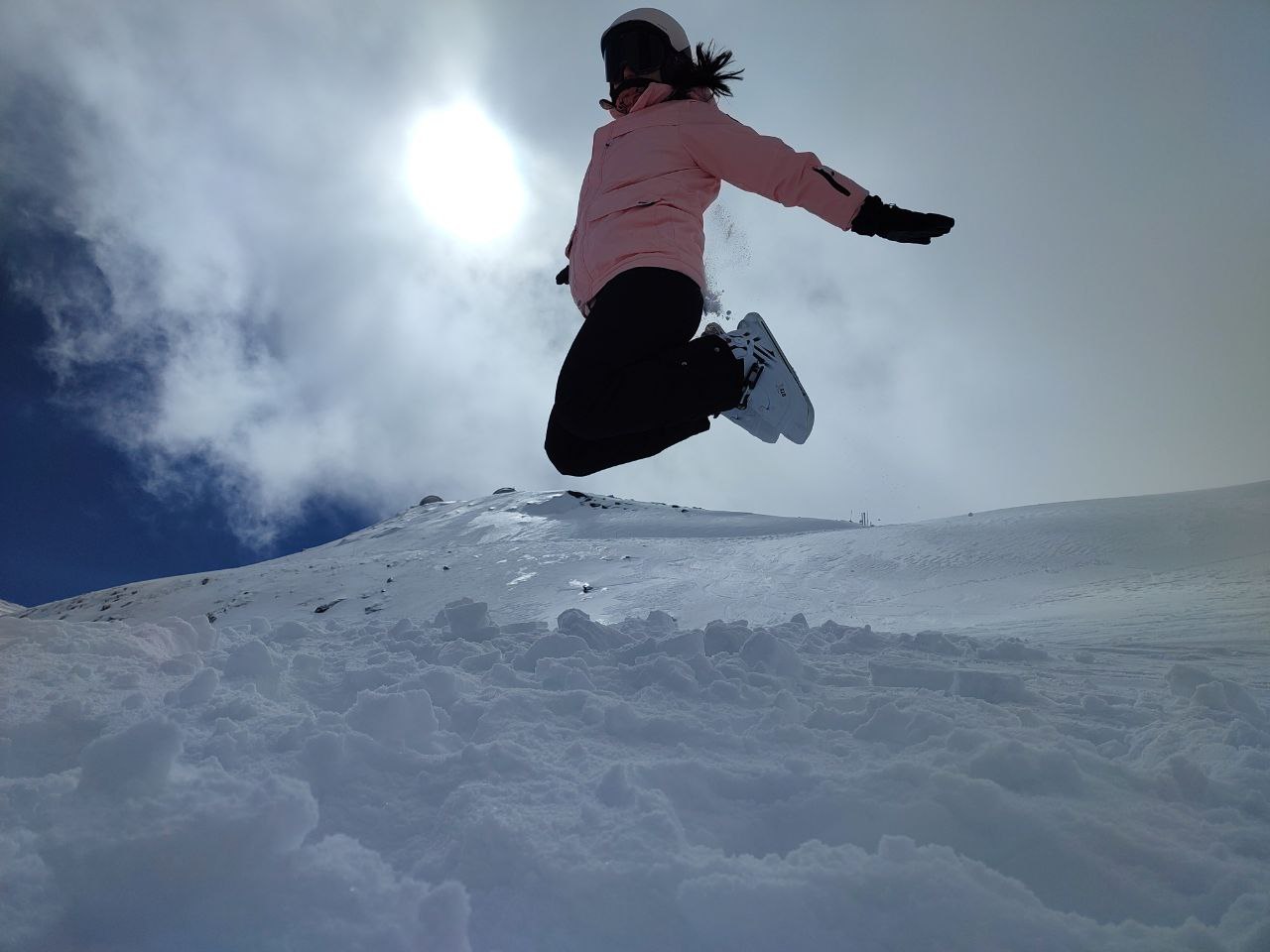 Fotito de ayer, antes de que empeorara el día... ☺️